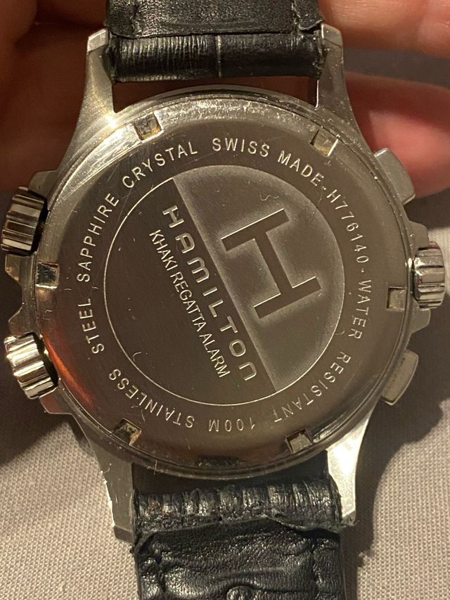 Orologio Hamilton Khaki Regatta Alarm