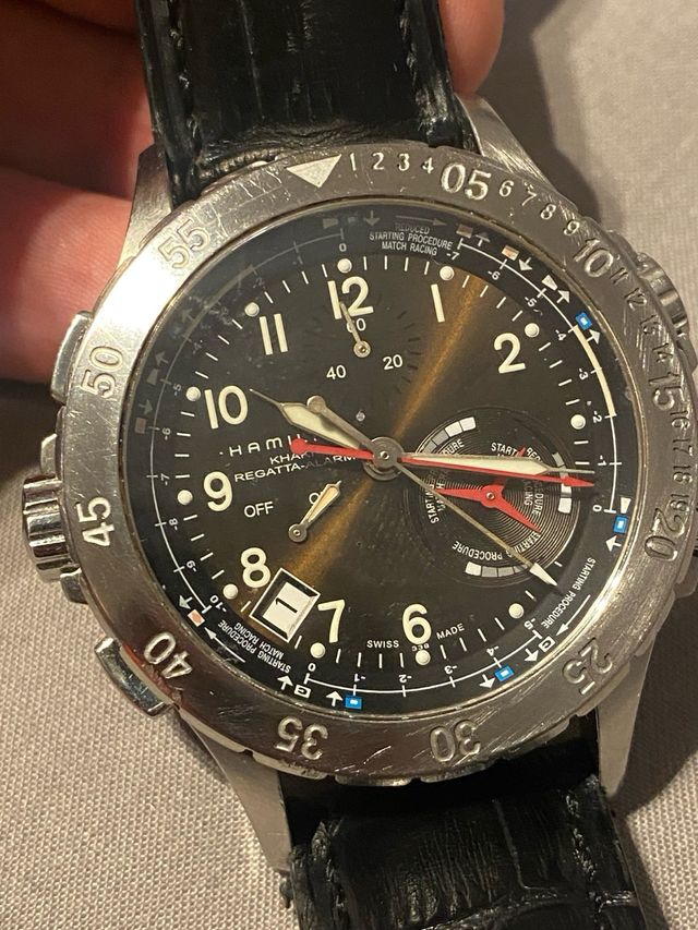 Orologio Hamilton Khaki Regatta Alarm