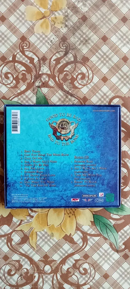 Whitesnake - Good to be Bad Deluxe 2 cd