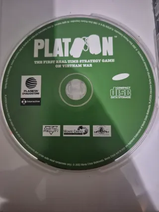 PC CD-ROM Platoon Videojuego