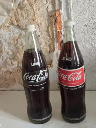 2 bottiglie di Coca Cola da 1 litro