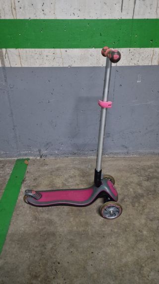 Patinete 3 ruedas niña rosa