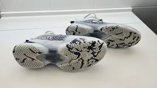 Zapatillas Padel Lacoste Grises y Blancas