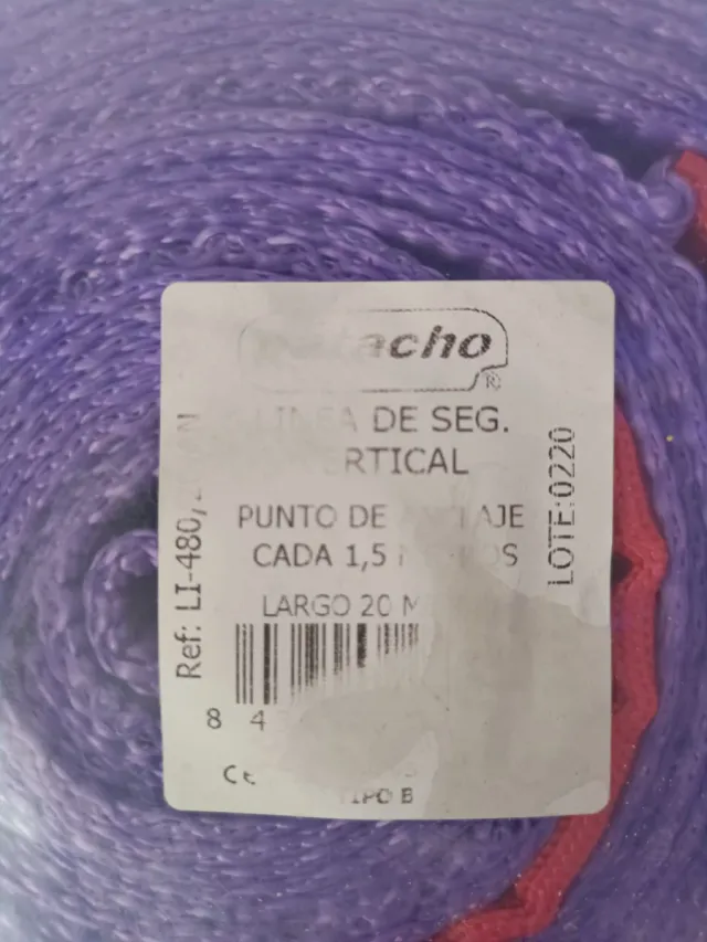 Línea de Vida Vertical Patacho 20m