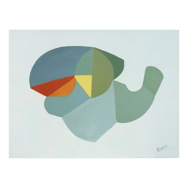 Cuadro óleo abstracto