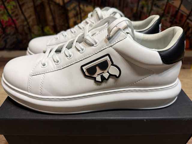 Scarpe bianche Karl Lagerfeld Kapri