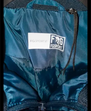 Bomber bambino 14 anni blu sportivo