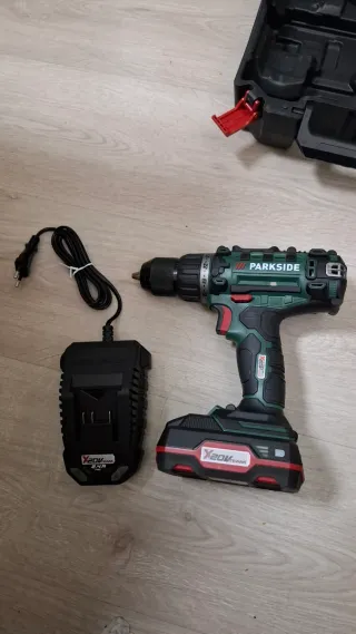 Taladro a batería Parkside