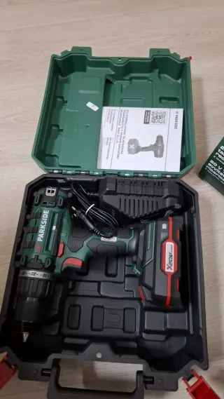 Taladro a batería Parkside