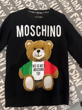 Sudadera Moschino Oso Negro