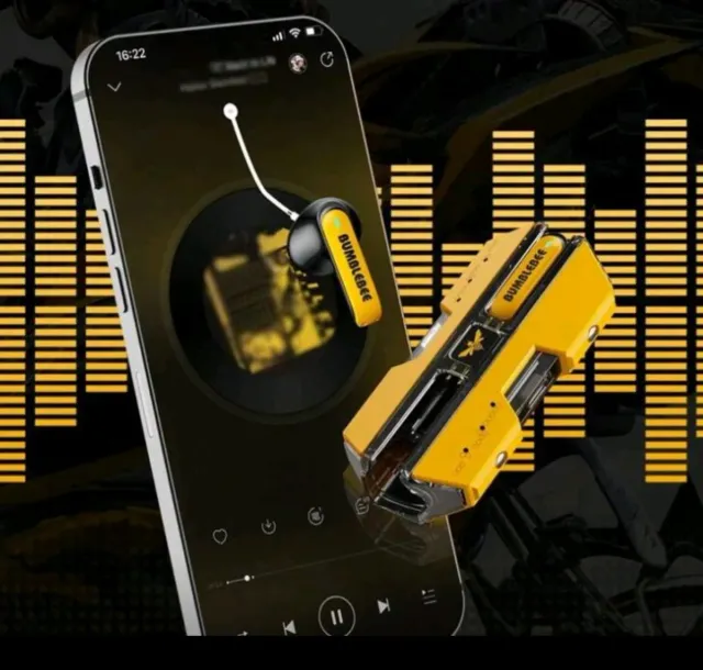 Auriculares Bumblebee Transformer Amarillos