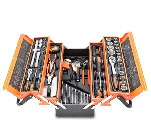 Caja de herramientas 85 piezas. NUEVA