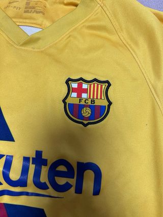 Lote 3 Camisetas Fútbol Barsa Hombre XL