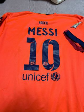 Lote 3 Camisetas Fútbol Barsa Hombre XL