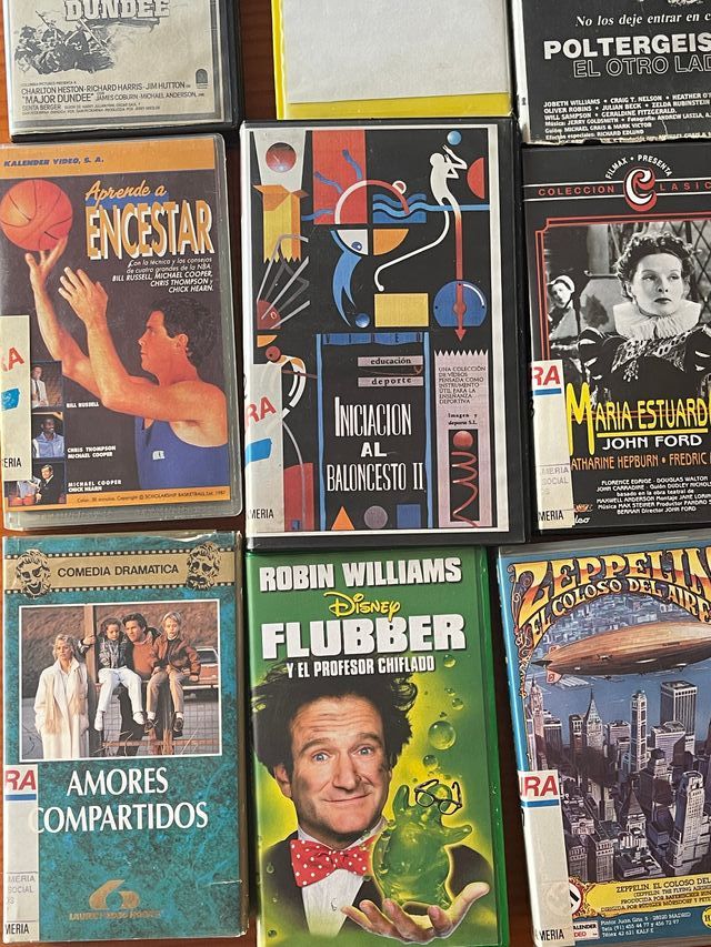 Lote 14 VHS Cine Clásico