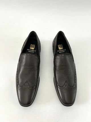 Nuovi Mocassini Bruno Magli Uomo Pelle Marrone 42