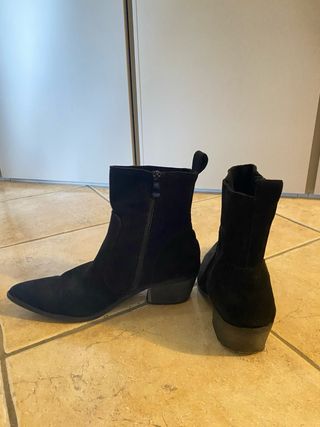 Stivaletti made in Italy neri donna