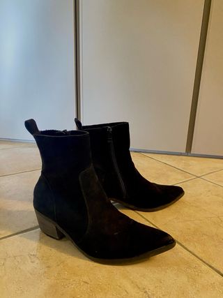 Stivaletti made in Italy neri donna