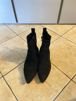 Stivaletti made in Italy neri donna