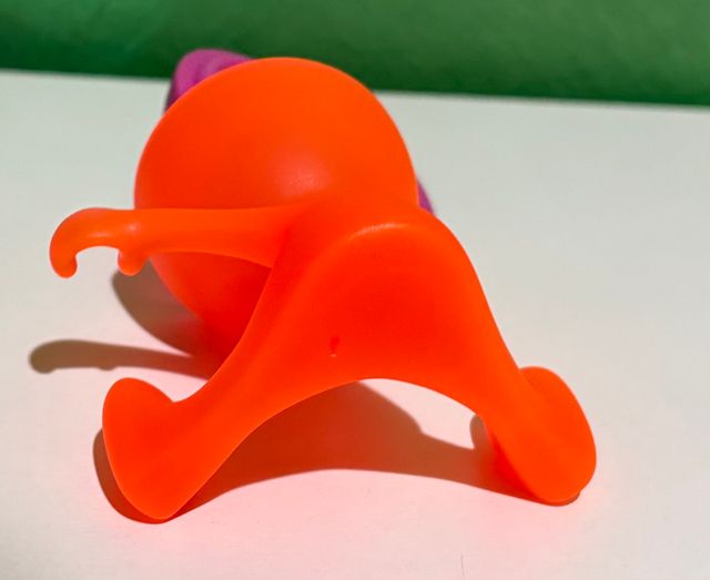 Portauovo/spargisale Alessi Arancione Viola