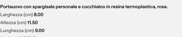 Portauovo/spargisale Alessi Arancione Viola