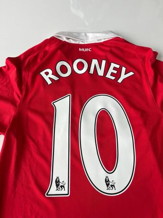 Camiseta original Manchester 2010 United Rooney