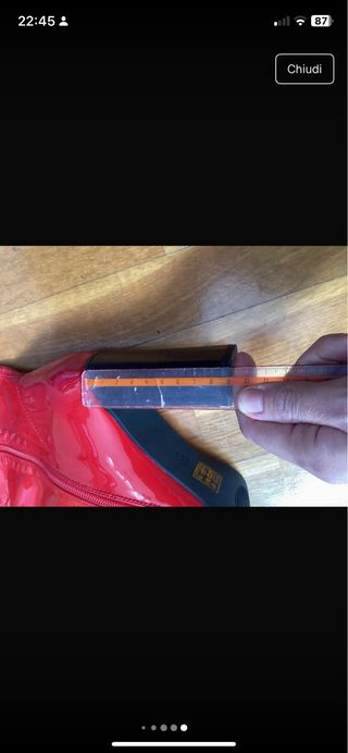 Stivaletti Rossi Tacco Alto