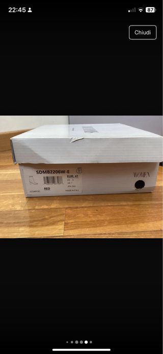 Stivaletti Rossi Tacco Alto