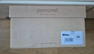 Mocasines de piel Porronet negros