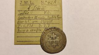 Tostão prata D. João III Portugal 1521-1557