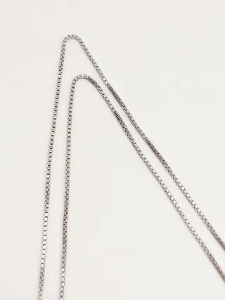 Collana ciondolo donna argento punto luce Zircone