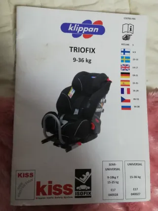Silla Klippan Triofix Comfort