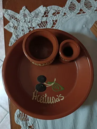 Antipastiera Spagnola in Terracotta