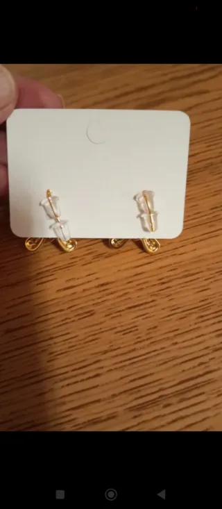 Pendientes Oso Acero Inoxidable