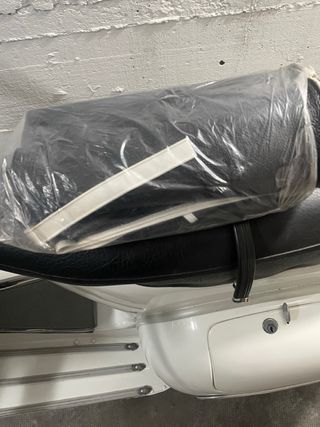 Manta de época Vespa y Lambretta