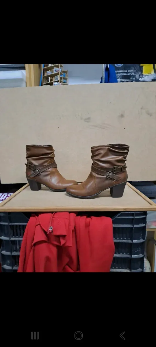 Botines Mustang Marrón Mujer Talla 41