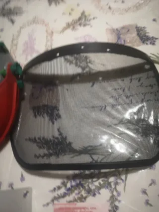 Careta desbrozadora 2 pantallas