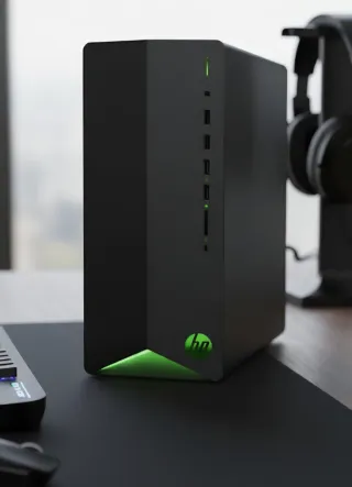 PC HP Pavilion Gaming Negro y Verde