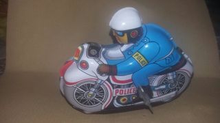 Motocicletta Polizia Wind-up Anni '60