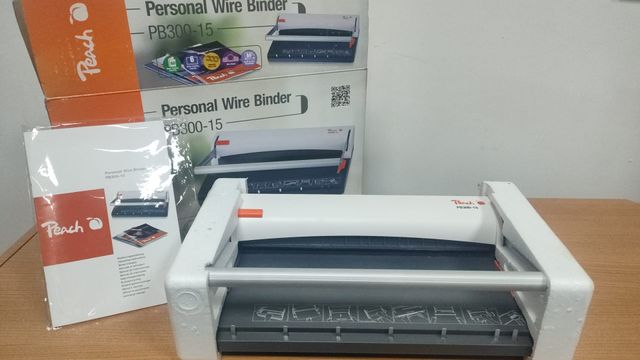 Encuadernadora Peach PB300-15 - Nueva