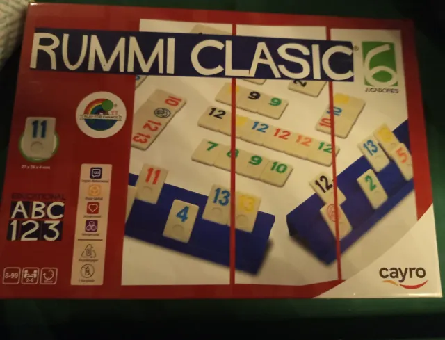 Juego RUMMI CLASIC 6 jugadores