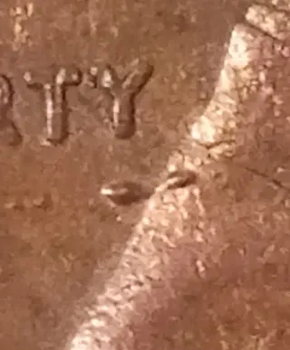 MONEDA 1 CENTAVO LINCOLN.1992D.ERROR EXCESO METAL.