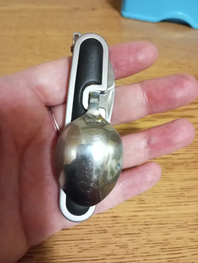 Cubierto de camping vintage