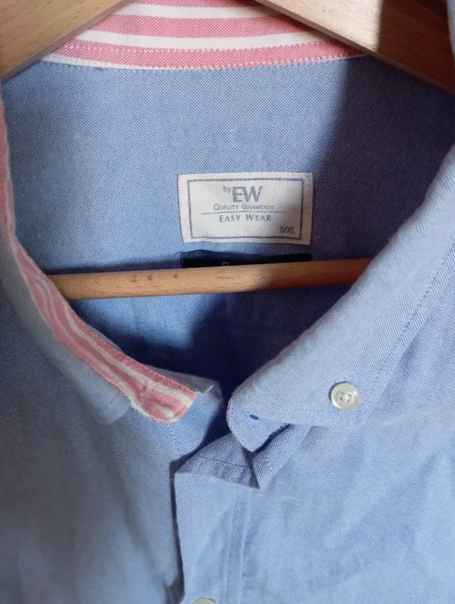 Camisa Easy Wear Azul Talla XL