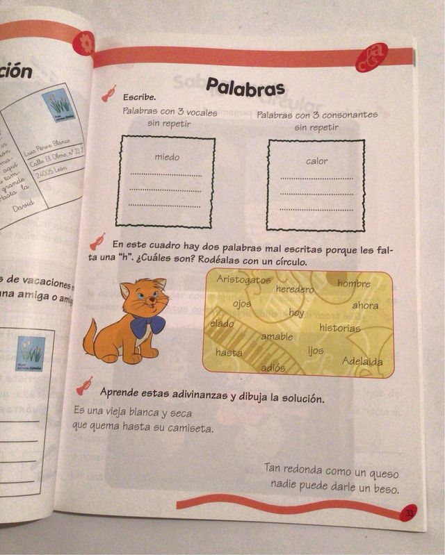 Pasatiempos Disney. 5/6 años