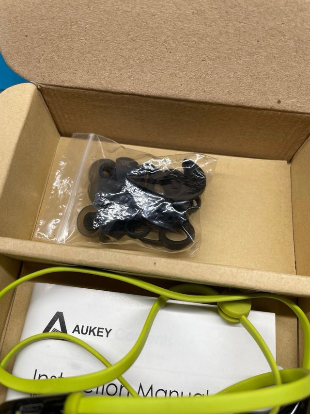 Cuffie Bluetooth AUKEY Verdi e Nere
