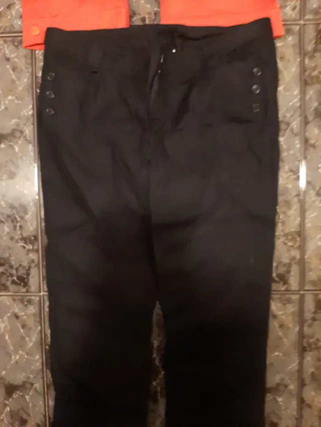 Lote 2 pantalones pirata mujer talla 44