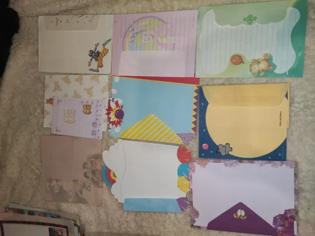Lote cartas perfumadas infantiles