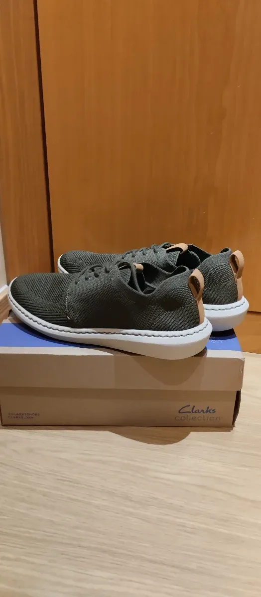 Zapatillas Clarks Step Urban Verde/Beige