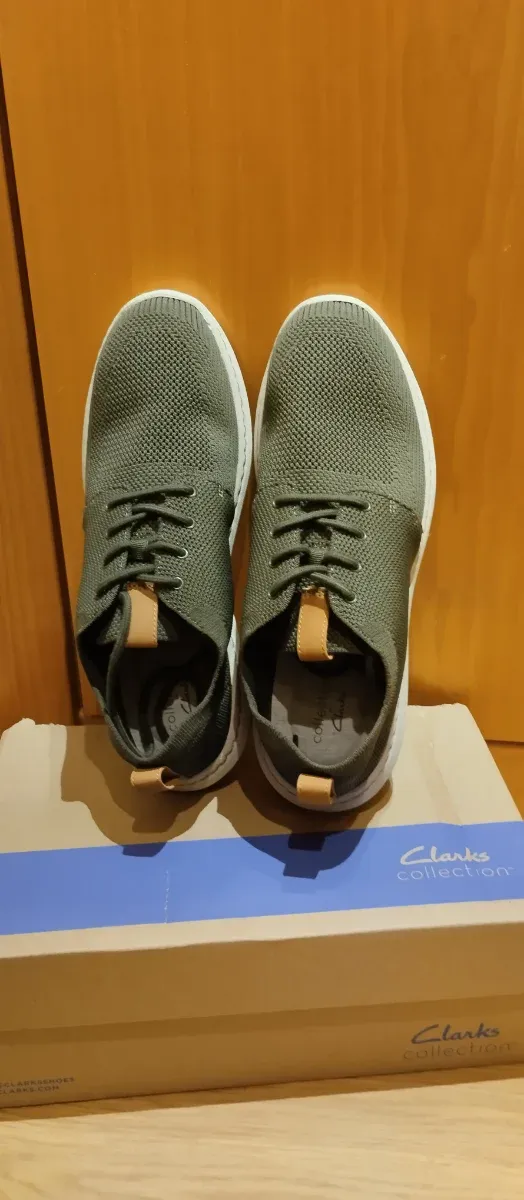 Zapatillas Clarks Step Urban Verde/Beige